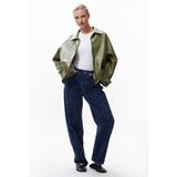 Catwalk Junkie - Vegan Lederen Jas - Groen - Oversized