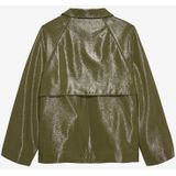 Catwalk Junkie - Vegan Lederen Jas - Groen - Oversized
