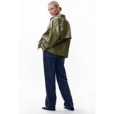 Catwalk Junkie - Vegan Lederen Jas - Groen - Oversized
