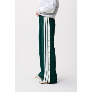 Catwalk Junkie - Side Button Tracksuit Trousers - Donkergroen - Broek