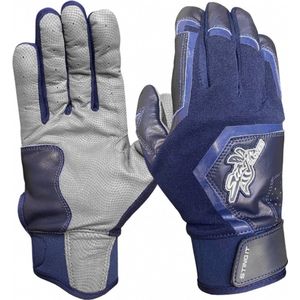 Stinger - MLB - Honkbal - Slaghandschoentjes - Sting Squad - Baseball Batting Gloves - Donkerblauw - Volwassenen - Small