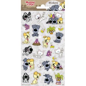 Haza Original Stickerset Woezel & Pip
