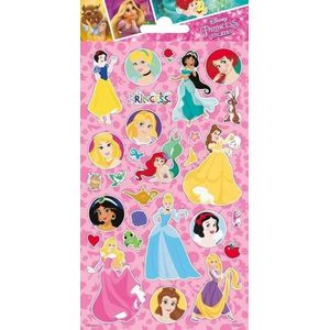 Funny Products Stickers Princess 20 X 10 Cm Papier Roze 28 Stuks