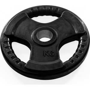 Dione Halterschijf 1.25kg - 50mm - Rubber Tri-Grip - Olympic