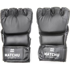 Matchu Sports - MMA handschoenen - Maat L - Zwart