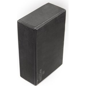 Matchu Sports Yoga blok - Zwart - 15 cm - 15 cm - 23 cm - Stevig foam