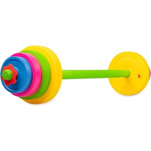 Matchu Sports - Kinder Barbell - Halterstang - Speelgoed gewichten - Fitness speelgoed - Kinder fitness - Speelgoed