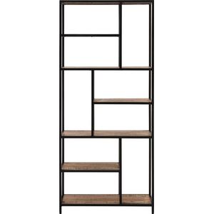 Goossens Wandpaneel Flo, Wandrek 84 X 35 Cm, 188 Cm Hoog Hout Bruin