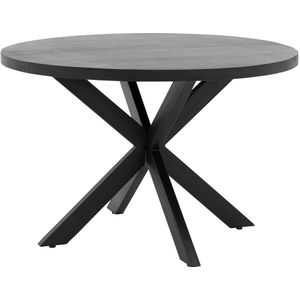 Goossens Eettafel Axilon, Rond 120 x 120 cm