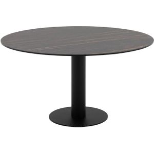 Goossens Excellent Eettafel Cipressen, Rond 140 x 140 cm