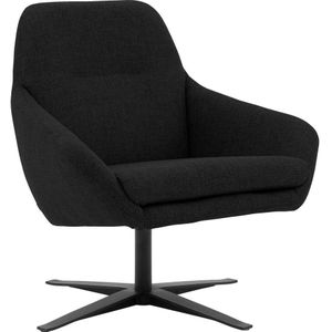 Goossens Excellent Draaifauteuil Bobby, Draaifauteuil geheel 1 materiaal