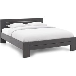 Goossens Bedframe Aberson, 180 x 210 cm met laag voetbord