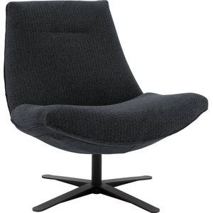 Goossens Excellent Draaifauteuil Adam, Draaifauteuil hoog