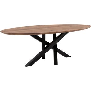 Goossens Excellent Eettafel Mente, Ovaal 240 x 130 cm