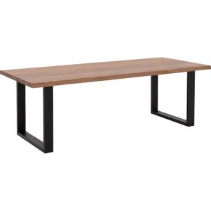 Goossens Eettafel Blade, Boomstamblad 240 x 100 cm 5 cm dik