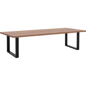 Goossens Eettafel Blade, Boomstamblad 300 x 100 cm 5 cm dik