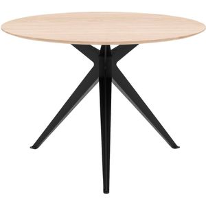 Goossens Excellent Eettafel Kopenhagen, Rond 110 x 110 cm