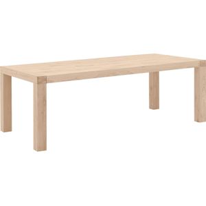 Goossens Eettafel Tijn, 240 x 100 cm