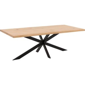 Goossens Eettafel Blade, Boomstamblad 180 x 90 cm 5 cm dik