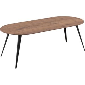 Goossens Excellent Eettafel Floyd, Semi rond 240 x 100 cm