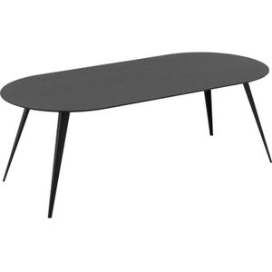 Goossens Excellent Eettafel Floyd, Semi rond 180 x 100 cm