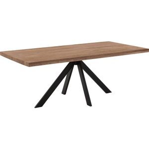 Goossens Eettafel Blade, Strak blad 220 x 100 cm 6 cm dik