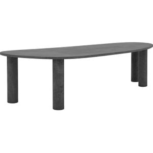 Goossens Eettafel Stone, Organisch 280 x 120 cm