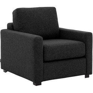 Goossens Fauteuil Lucca, Fauteuil klein arm smal 12 cm