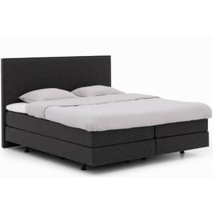 Goossens Boxspring Firenze - grijs - 140 x 200 cm