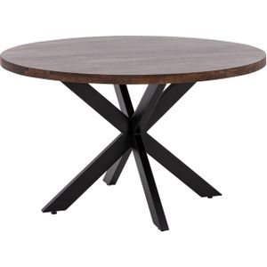 Goossens Mabel eettafel Hout 130 x 130 cm