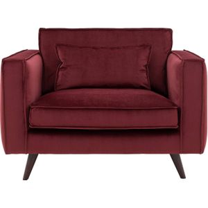 Goossens Loveseat Suite - Trendy Velvet Loveseat met Optimaal Zitcomfort