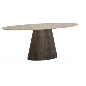 Goossens Eettafel Karina, Ovaal 230x115 cm