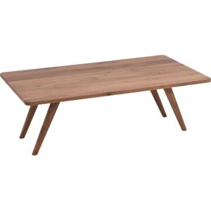 Goossens Ferry Salontafel - Hout - 110 x 36 x 60 cm - Rechthoek - noten
