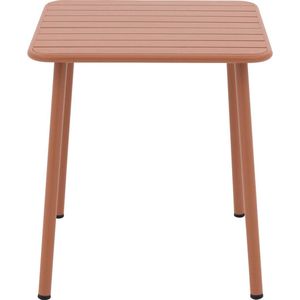 Goossens Tuintafel Verge - Metaal oranje