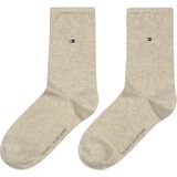 Tommy Hilfiger - Klassieke Damessokken - Zacht Katoen - Black - Per 2 Paar