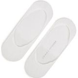 Tommy Hilfiger - Ballerina Step - Dames Onzichtbare Sokken - Wit - 2-Pack