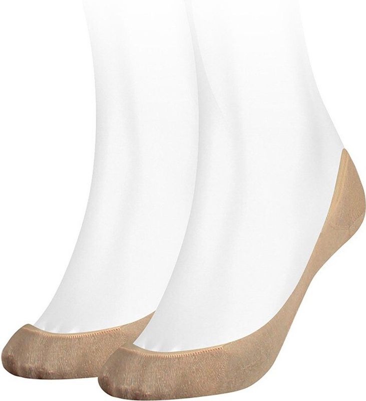 Tommy Hilfiger - Ballerina Step - Onzichtbare Sokken - Beige - 2-pack