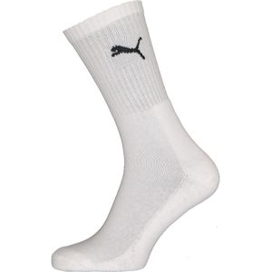 PUMA Sport Cush Crew - Sportsokken - Zwart - 6-Pack