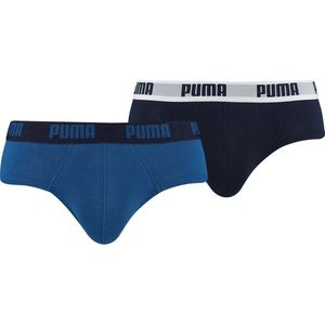 PUMA - Korte Broek - True Blue - 2 Stuks - Heren Sportondergoed