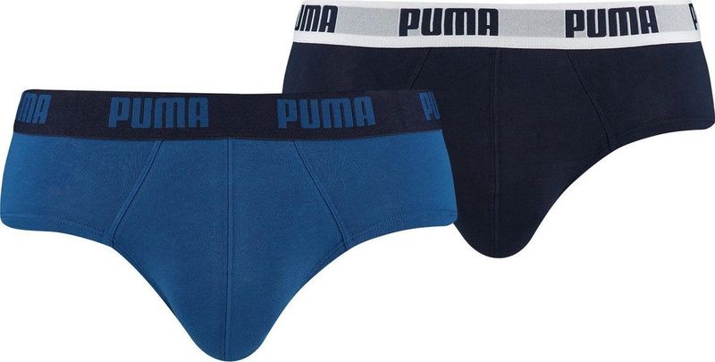 PUMA - Korte Broek - True Blue - 2 Stuks - Heren Sportondergoed