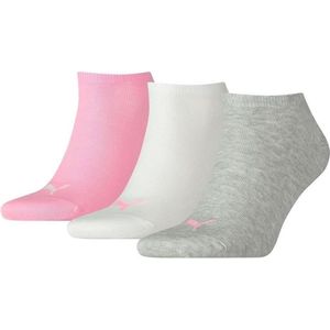 Puma - Sneakersokken - Grey - 3 Paar - Katoen