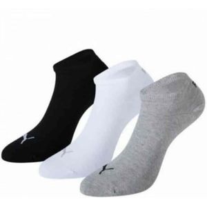 Puma - Invisible - Enkelsokken - Wit - 3-Paar - Katoen