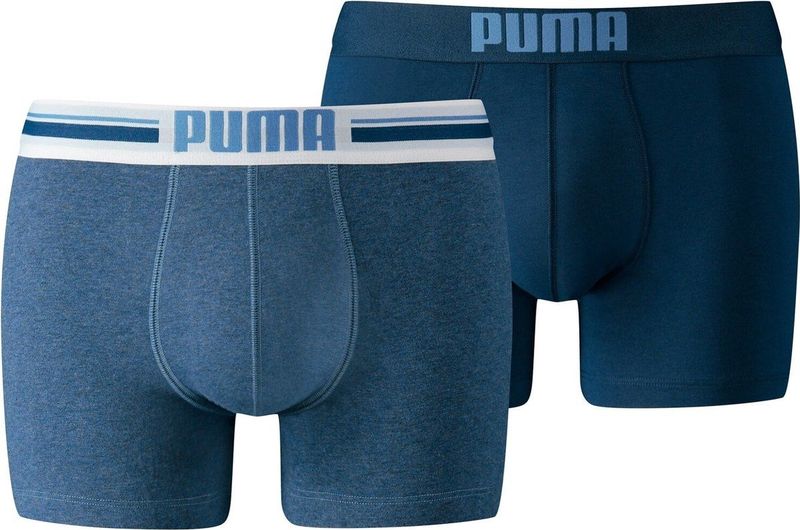 PUMA - Placed Logo - Boxershort - Denim - 2-pack