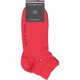 Tommy Hilfiger - Quarter Socks - Herensokken - Rood en Blauw - Katoen - Set van Twee Paar