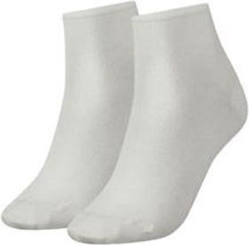 Tommy Hilfiger - Short Sokken - Zwart - Stretch Katoen - Verpakt per 2 Paar