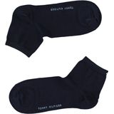 Tommy Hilfiger - Enkelsokken - Dark Blue - Katoen - Verpakt per 2 Paar