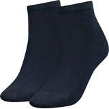 Tommy Hilfiger - Enkelsokken - Dark Blue - Katoen - Verpakt per 2 Paar