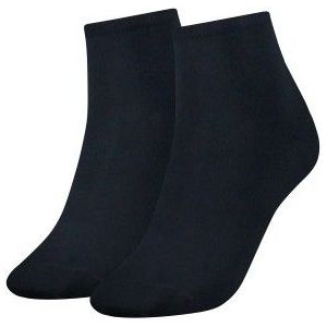 Tommy Hilfiger - Casual Short - Sokken - Donkerblauw - Katoen - 2-pack