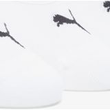 Puma - Footies - Sokken - Wit - Verpakking van 6 stuks