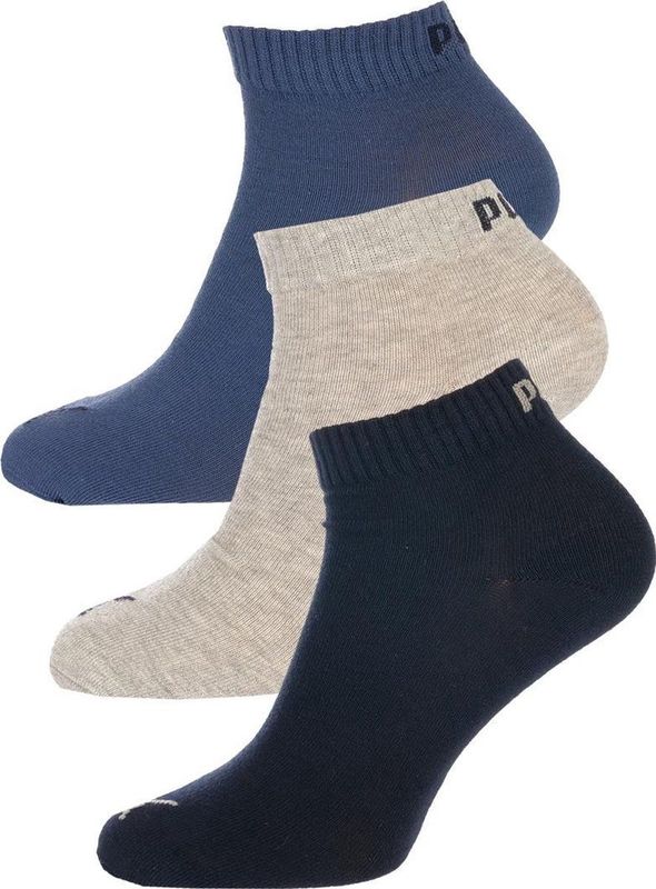 PUMA Sportsokken - Uniseks - Effen - Halfhoog - 3 Stuks